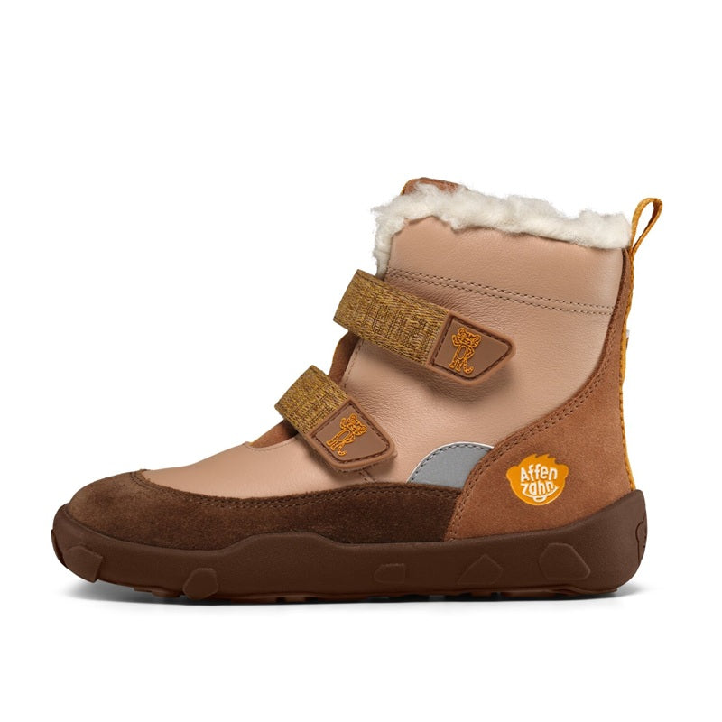 Affenzahn Winty Tiger Barfuß-Winterstiefel Seitenansicht