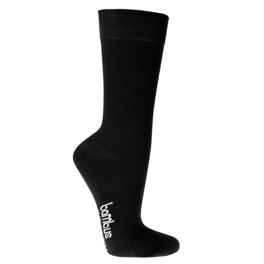 Bambus Socken 3er Pack Schwarz