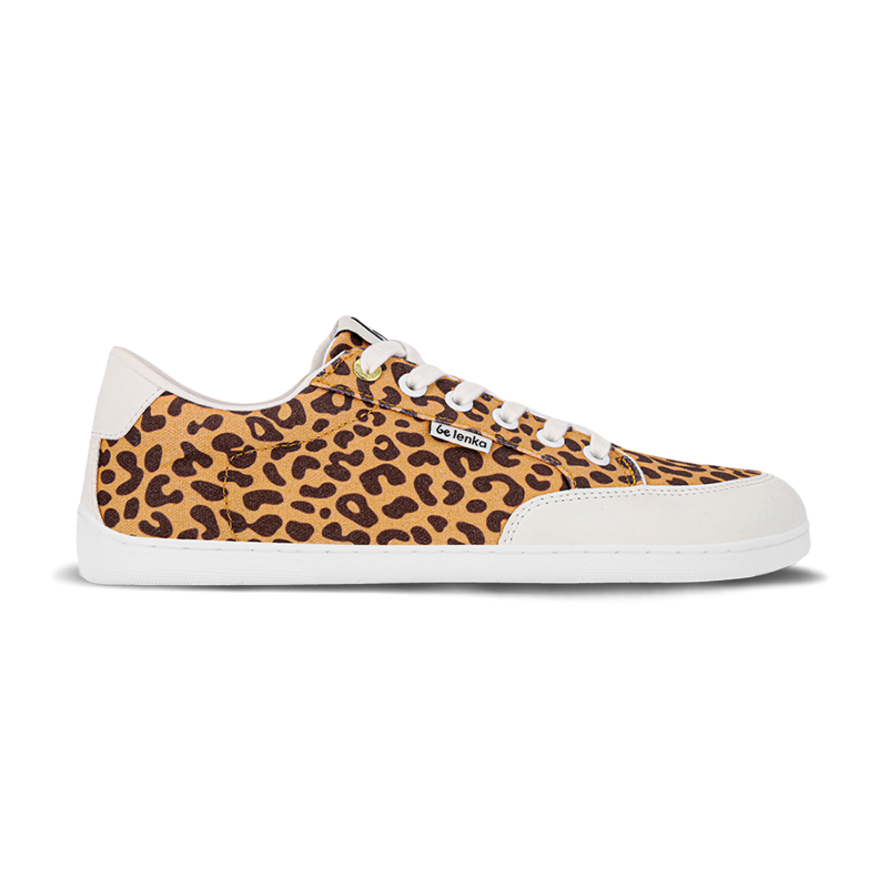 Leichter Damen-Barfuß-Sneaker Be Lenka Rebound Leopard