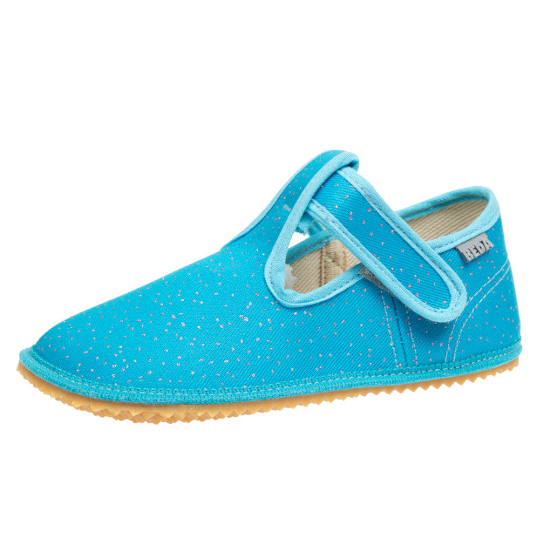 BEDA Hausschuhe V2 Turquoise Shine
