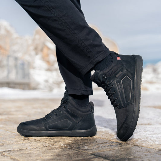 Be Lenka ArcticEdge Black Winter Barfußschuh