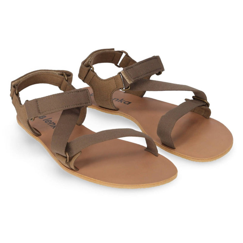 Be Lenka Flexi Olive Green Barfußsandale