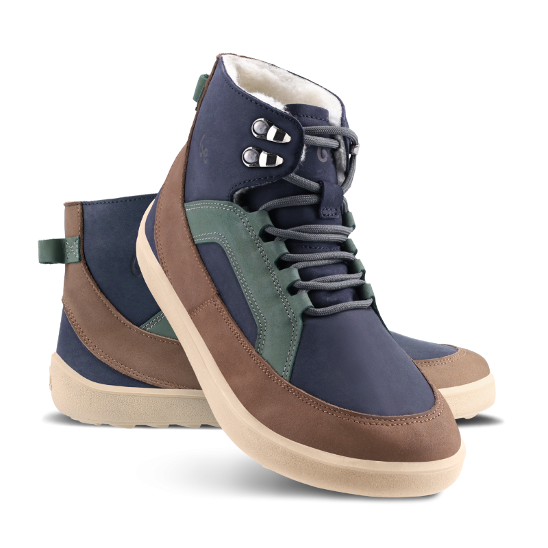 Be Lenka York Navy Brown Beige Winterboot