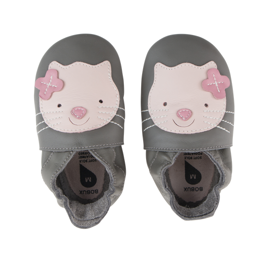Bobux Soft Soles Grey Kitten