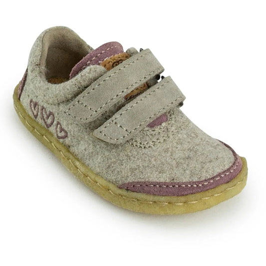 Doghammer Toddler Terrar Wool Blueberry Barfußschuh aus Merinowolle für Laufanfänger