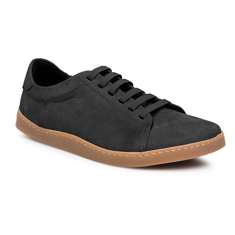 El Naturalista Origen Nobuck Lavado Black Barfußschuh