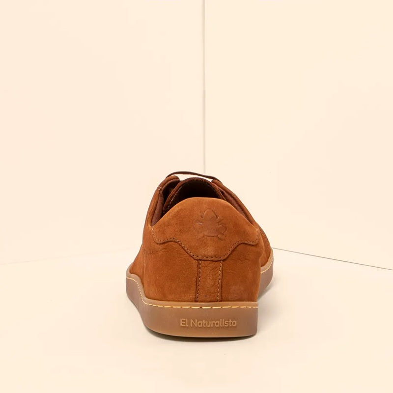 El Naturalista Origen Nobuck Lavado Cuero – minimalistischer Barfuß-Schnürschuh