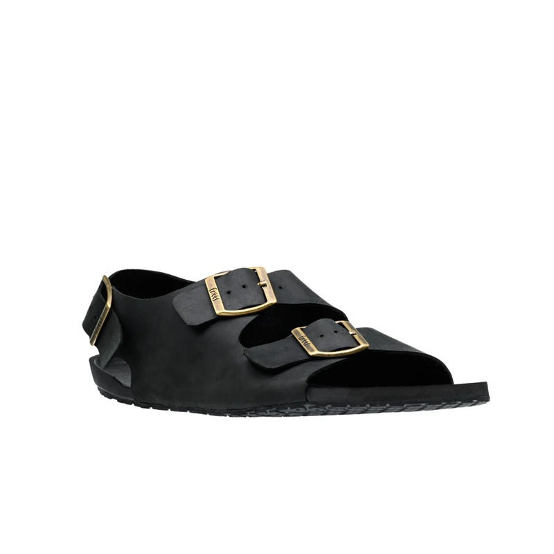 Freet Salcombe Black Leder-Barfußsandale