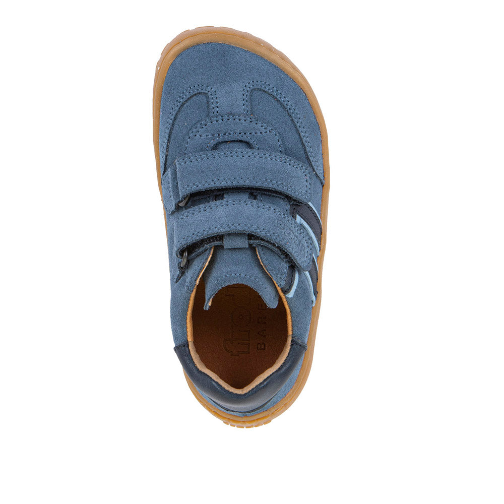 Chromfrei gegerbtes Leder des Froddo Barefoot F-Motion Denim