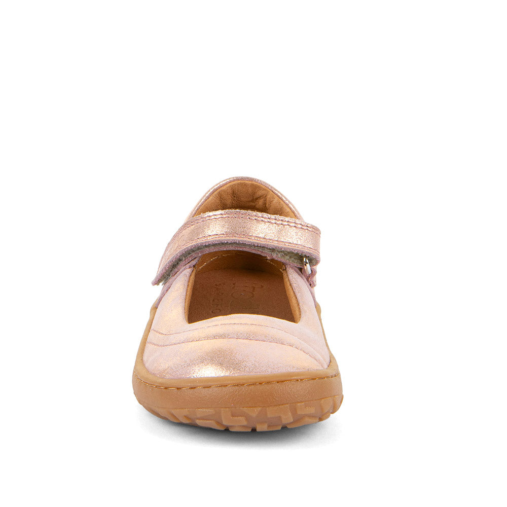 FRODDO Barefoot Mary J Pink / Gold – Barfuß-Ballerina