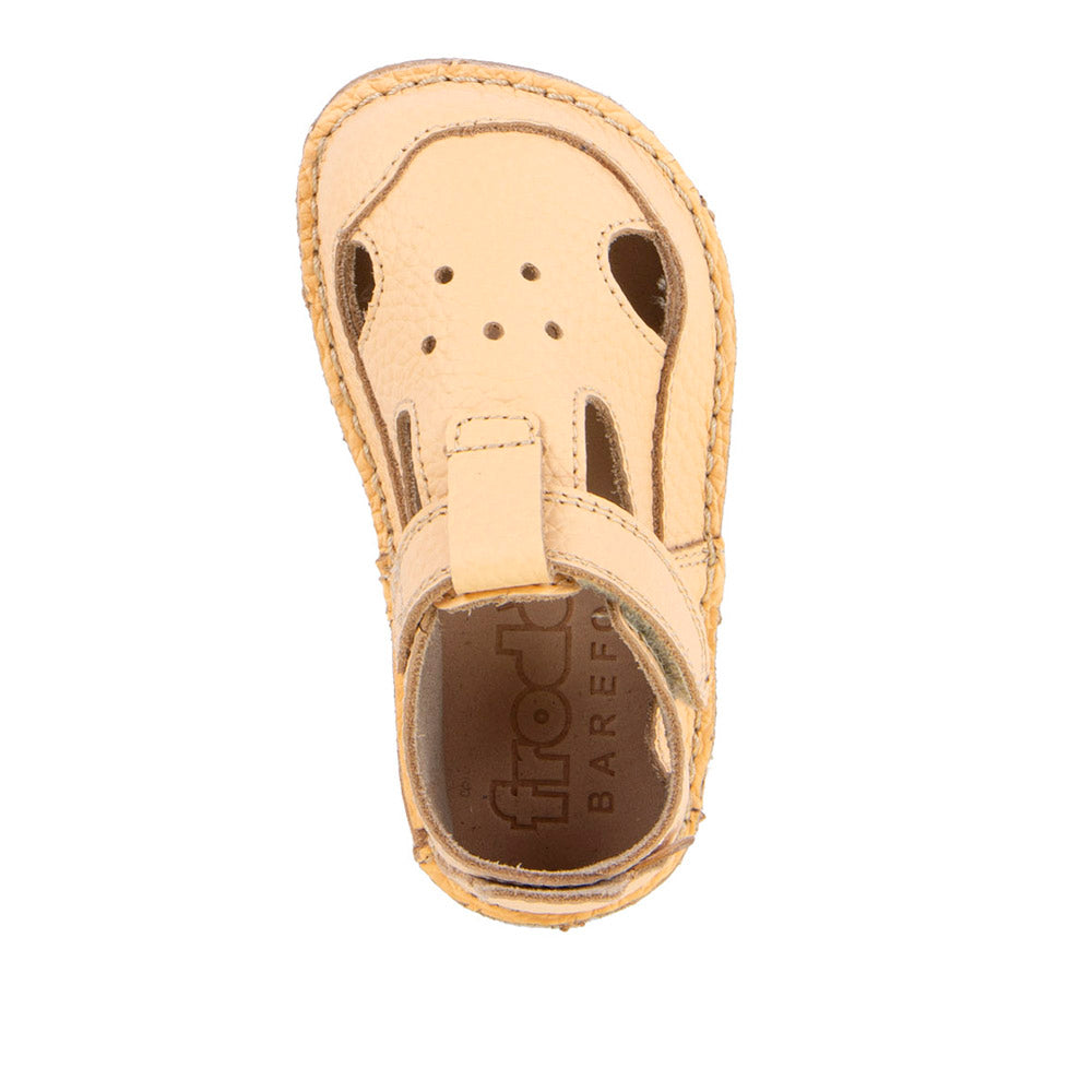 Lauflernschuh aus Naturleder Froddo Barefoot Stap Peach