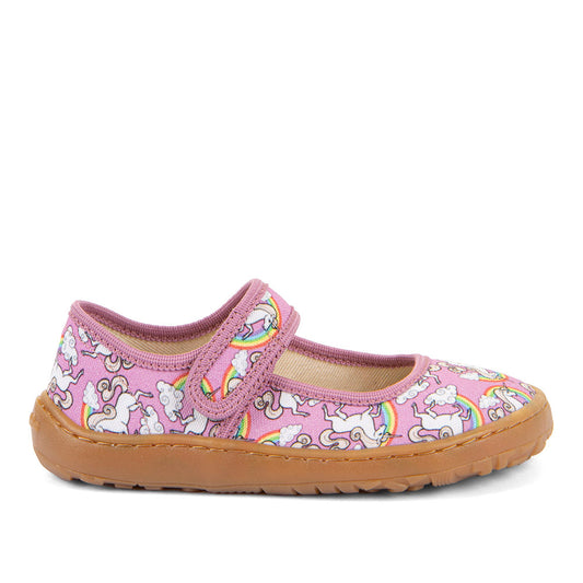 Leichter Kinder-Barfußschuh Froddo Canvas Balletty mit Klettverschluss