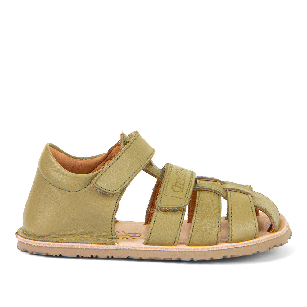 Kinder-Barfuß-Sandale Froddo Flexy F Brown aus Terracare® Leder