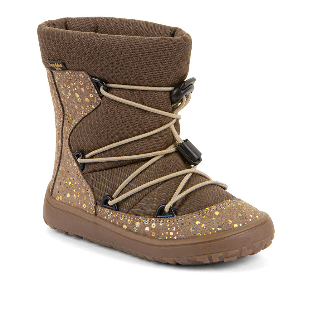 Froddo Barefoot Tex Track Wool Schneestiefel Gold