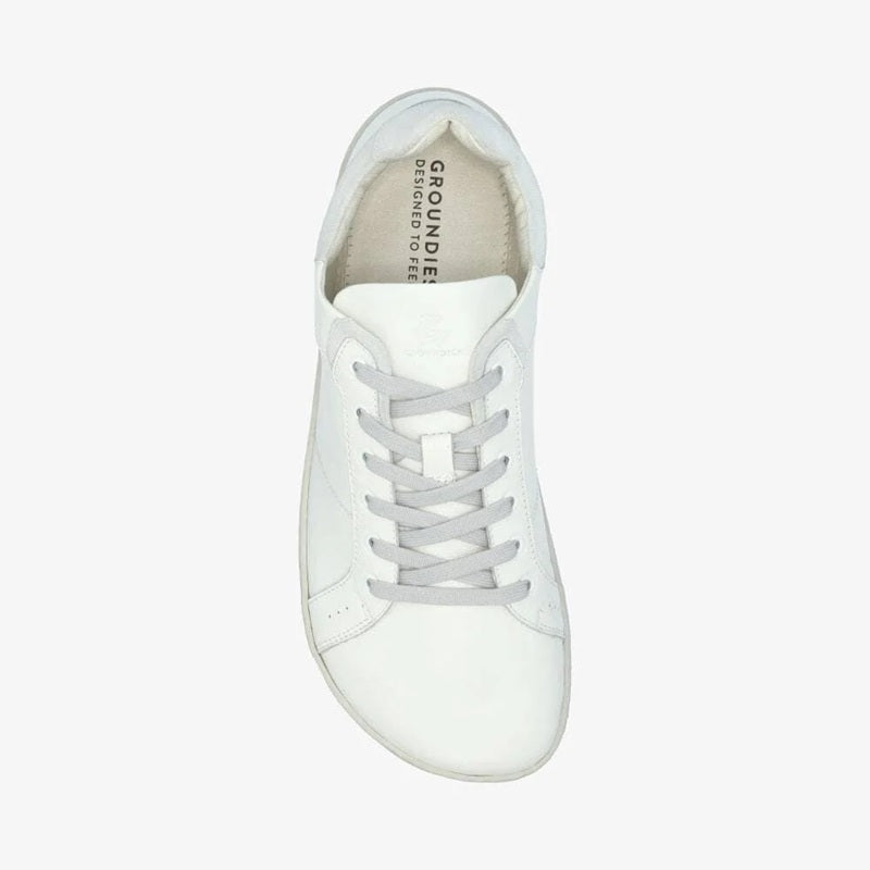 Extra breiter Barfuß Sneaker Leder Groundies
