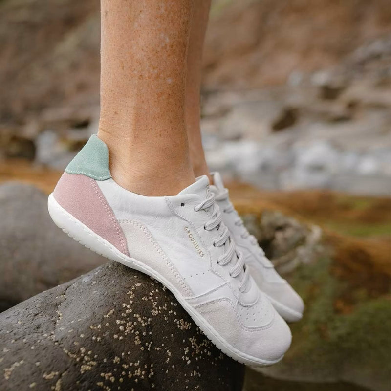Nubuk- und Veloursleder beim Groundies Nova GO1 Sneaker