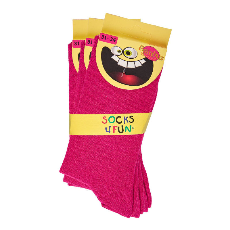 Kindersocken Bambus Viskose 3er Pack