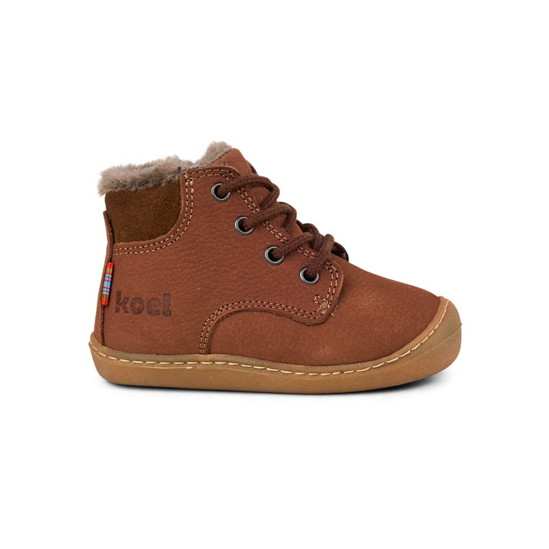 Koel Bill Lambswool Chocolate Seitenansicht