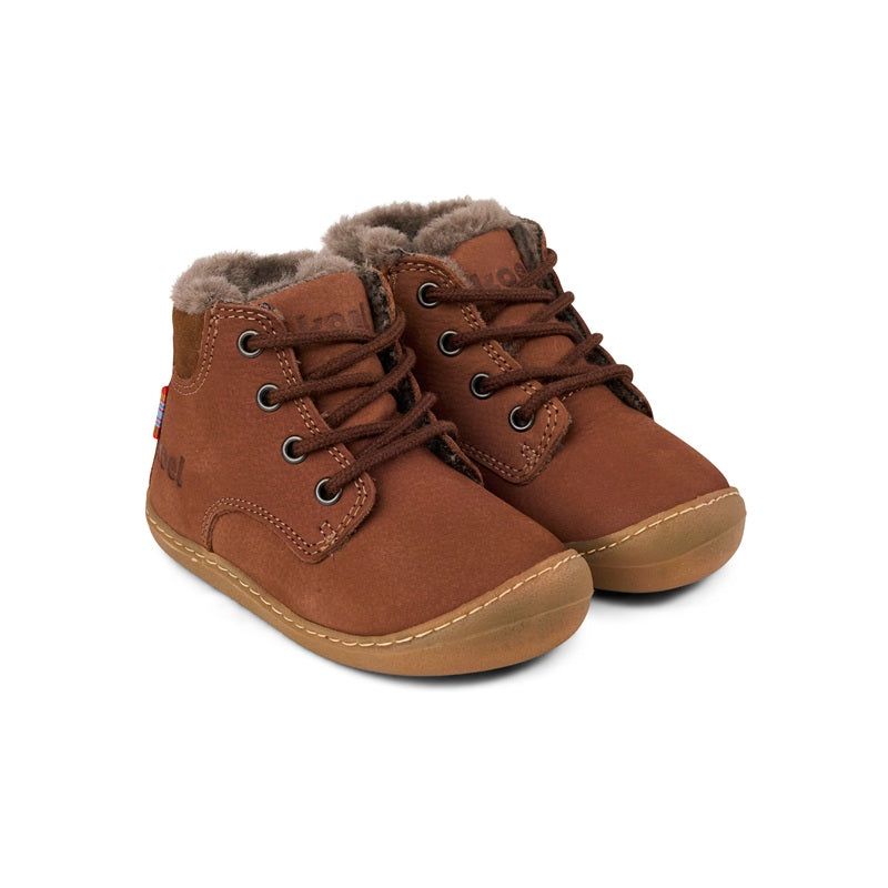 Koel Bill Lambswool Chocolate Barfußschuh