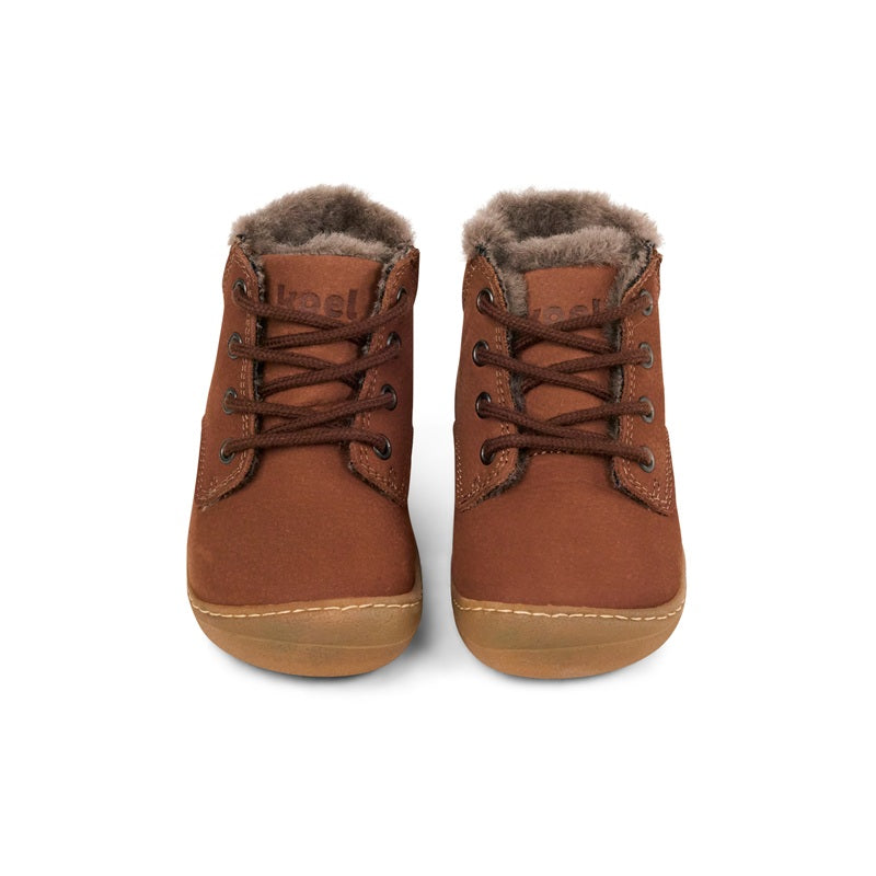 Warmer Barfußschuh aus Bio-Nappaleder