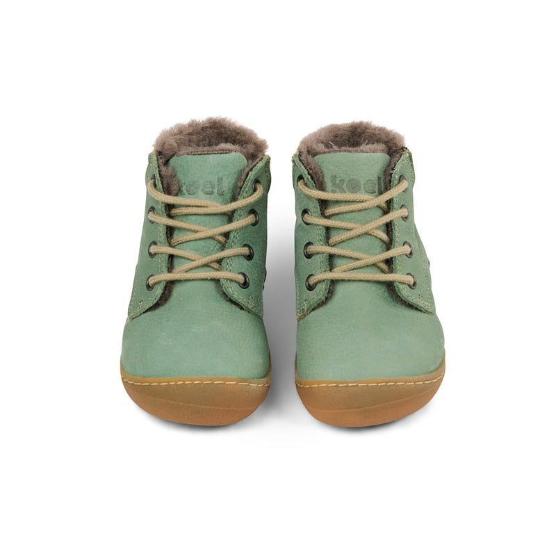 Warmer Barfußschuh aus Bio-Nappaleder