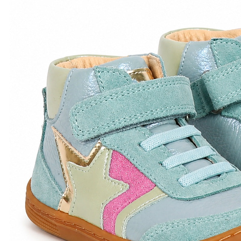 KOEL Daro Leather Aqua