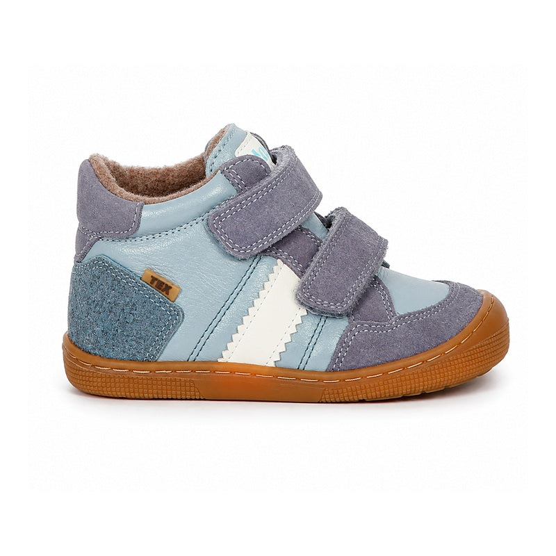 Warmer wasserdichter Barfußschuh aus Veloursleder