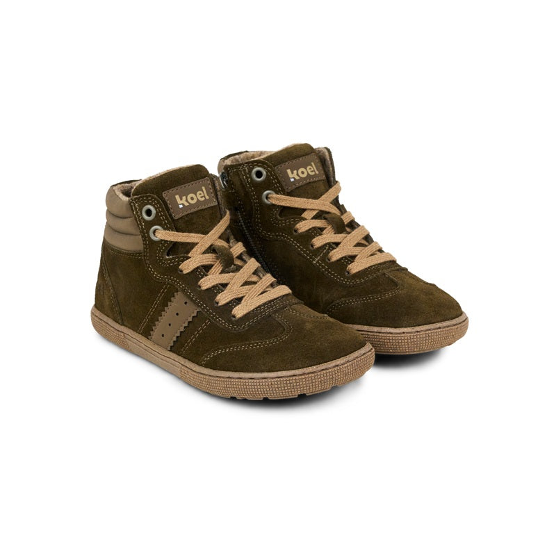 Koel Drew Tex Wool Khaki Barfußschuh