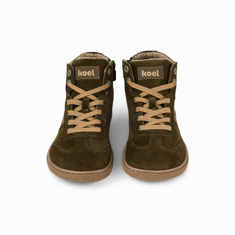 Warmer Barfußschuh mit Merinowolle