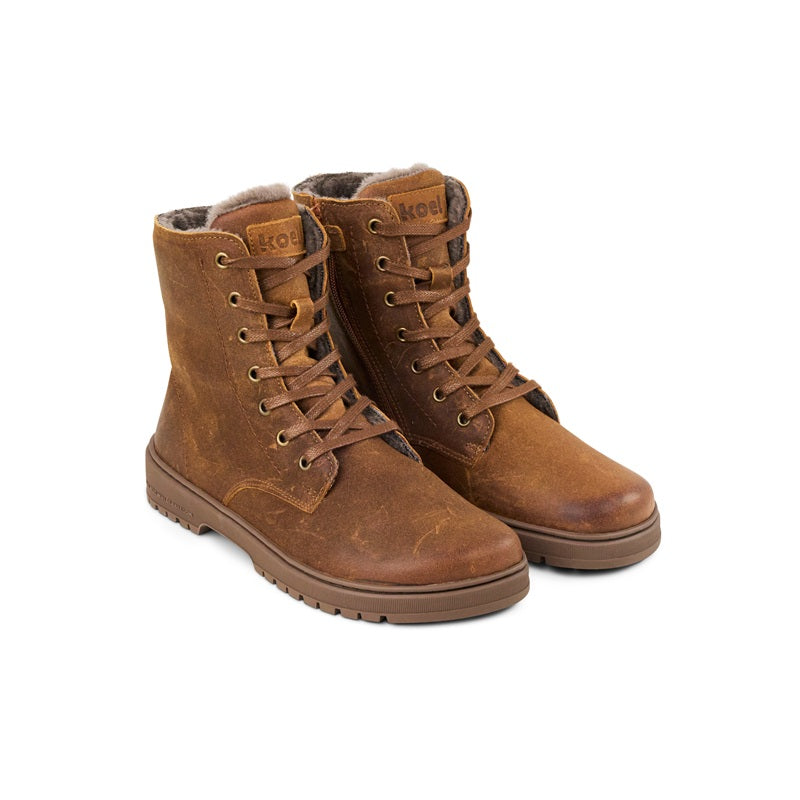 Koel Galyon Wool Taupe Barfußschuh