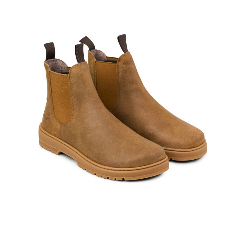 KOEL Gavien Suede Felt Gognac