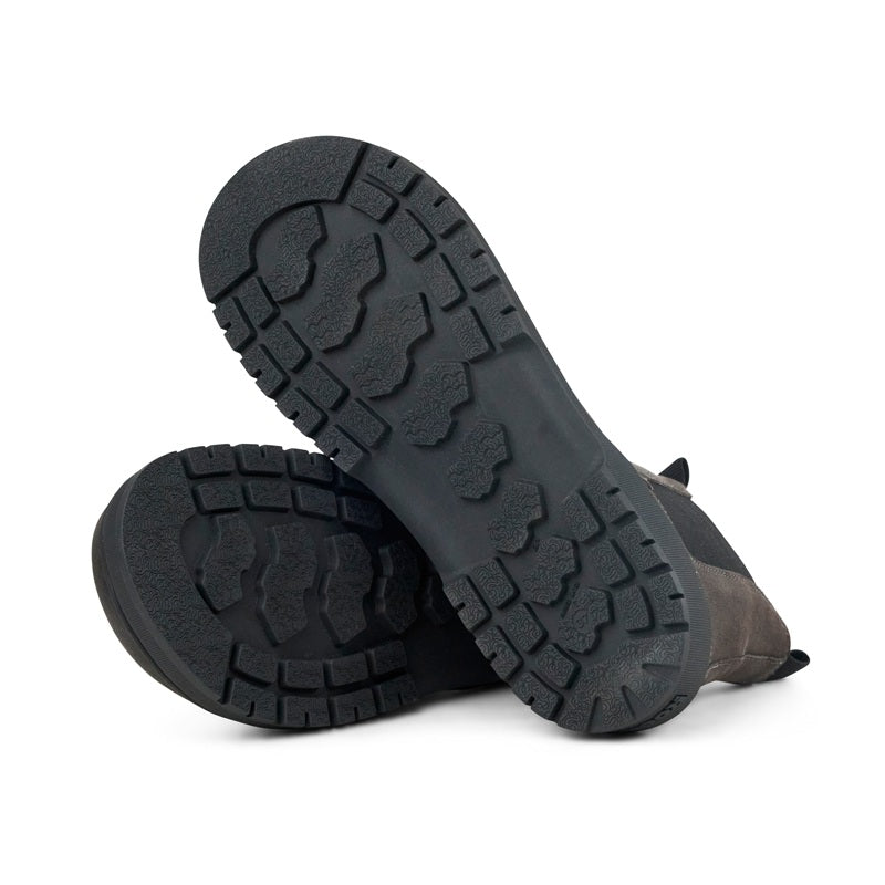 KOEL Gavien Suede Felt Dark Grey