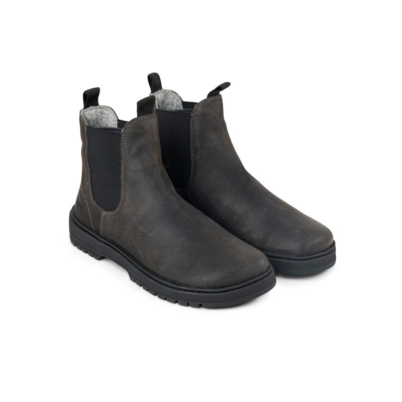KOEL Gavien Suede Felt Dark Grey
