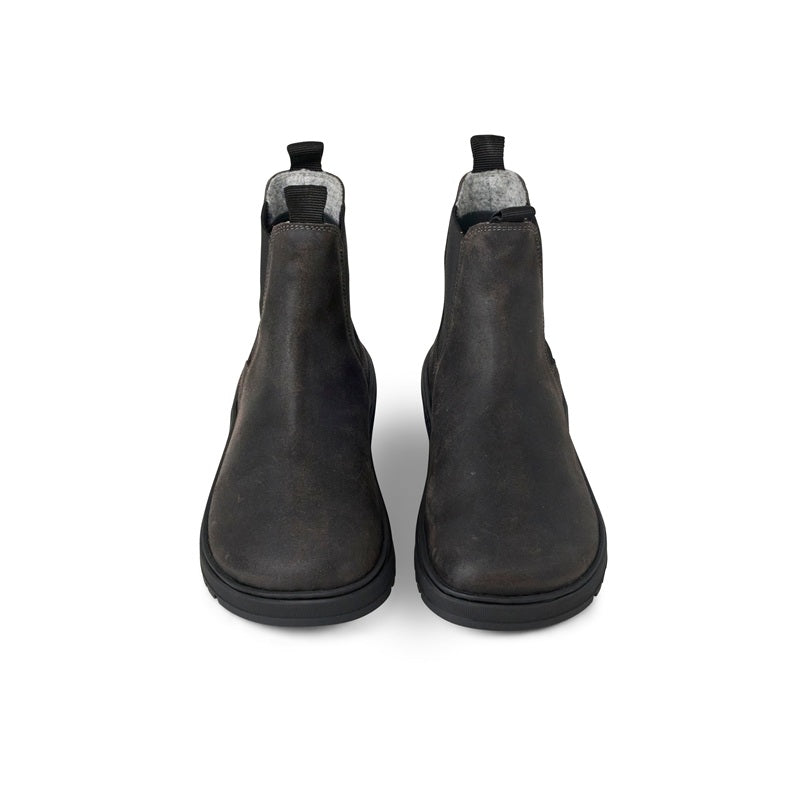 KOEL Gavien Suede Felt Dark Grey