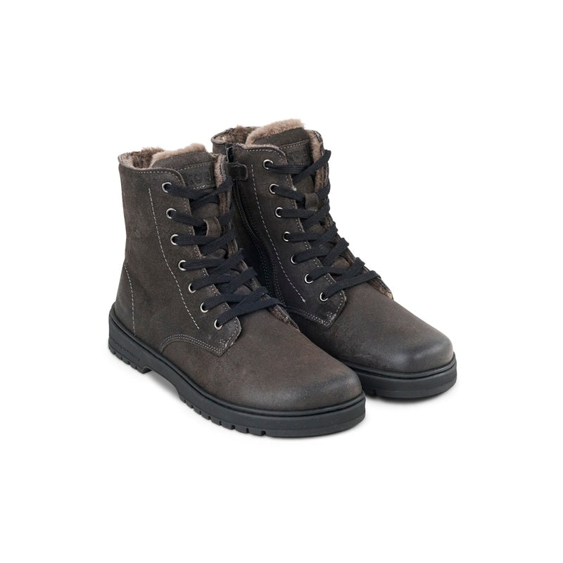 Koel Galyon Wool Dark Grey Barfußschuh