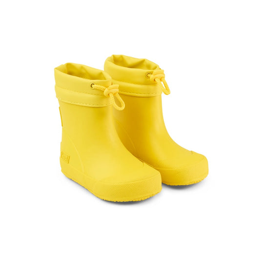 Koel Wibi Yellow Barfuß-Gummistiefel für Kinder