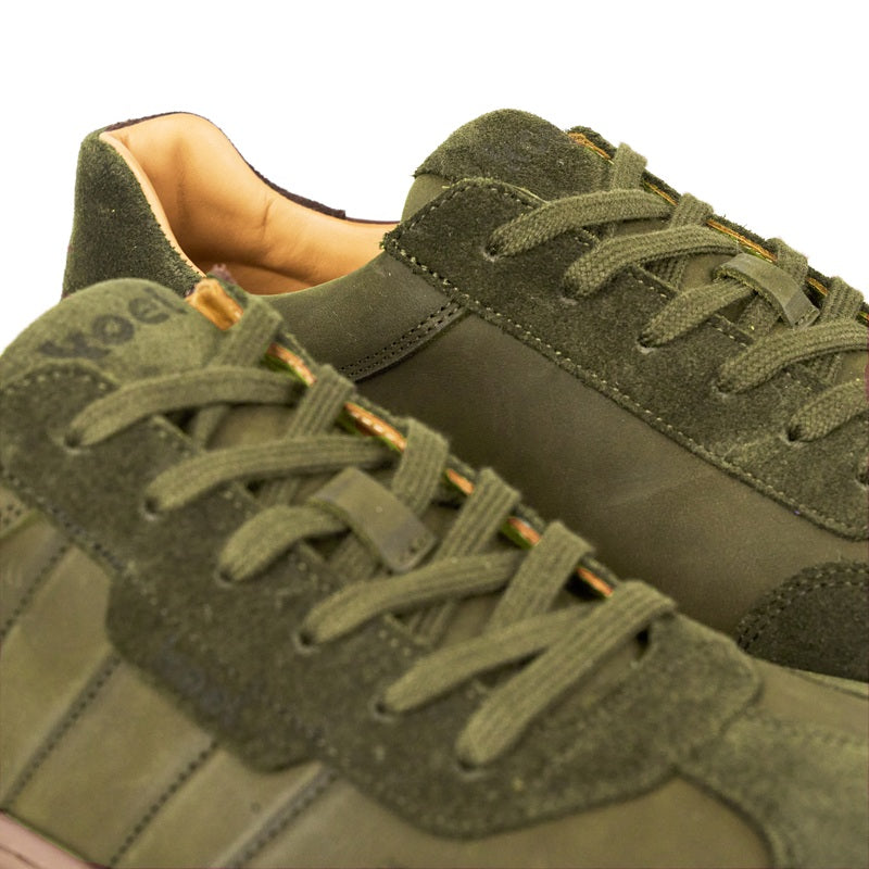 KOEL Helio Suede Olive