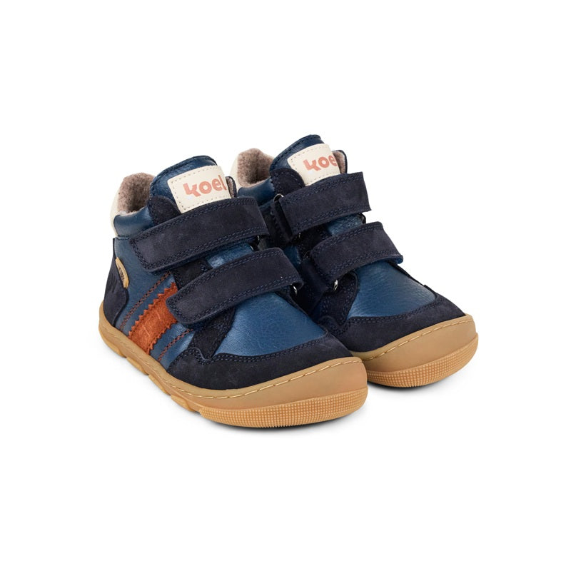 Koel Kabriel 3.0 Woolfelt Navy Barfußschuh