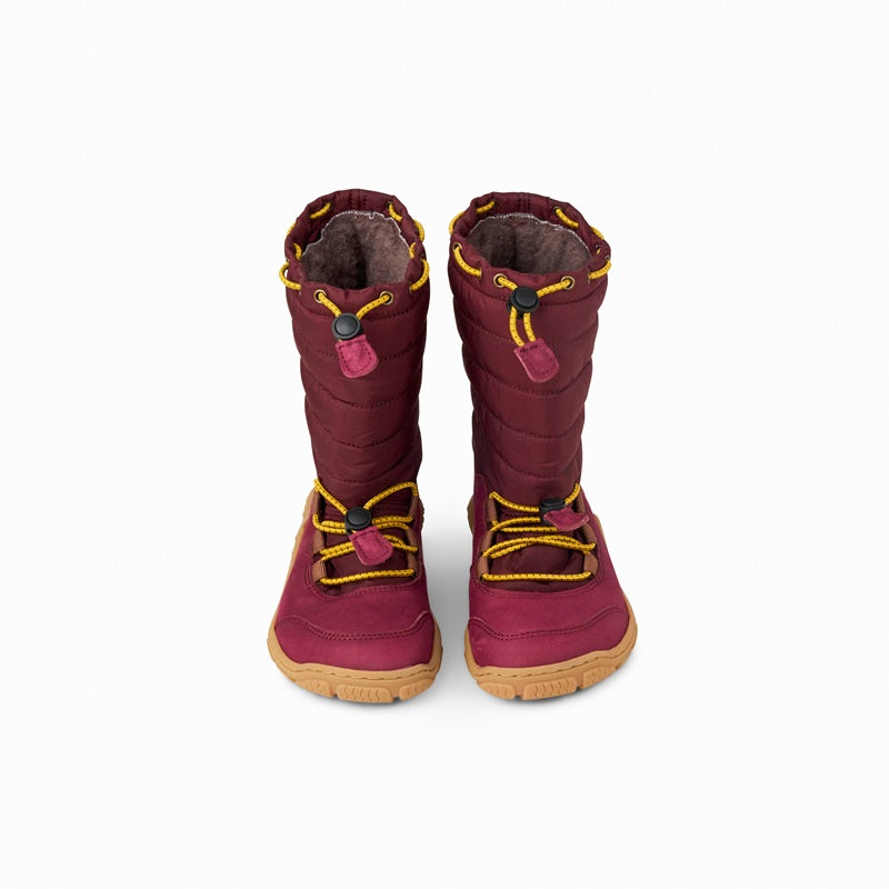 Robuster Barfuß-Winterstiefel mit Schafwollfutter