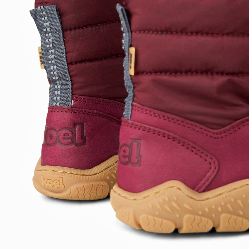 Robuster Barfuß-Winterstiefel mit Schafwollfutter