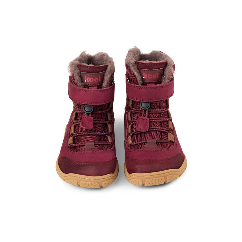 Robuster Barfuß-Winterstiefel mit Schafwollfutter