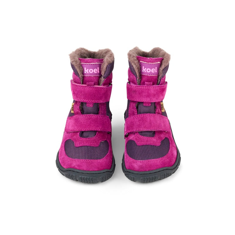 Robuster Barfuß-Winterstiefel mit Schafwollfutter