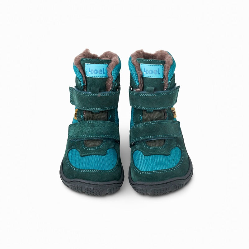 Robuster Barfuß-Winterstiefel mit Schafwollfutter