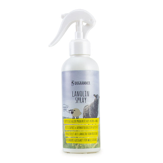 Doghammer Lanolin Spray Wollpflege für Wollschuhe aus Loden und Merinowolle