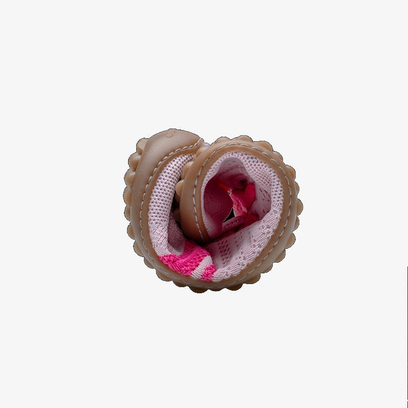 Ultraflexibler Barfußschuh leguano caribeo rose