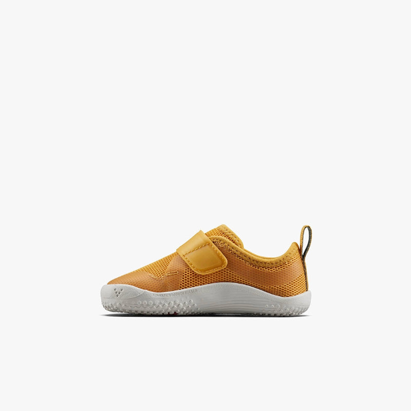 Vivobarefoot Primus Kids Seitenansicht gelb
