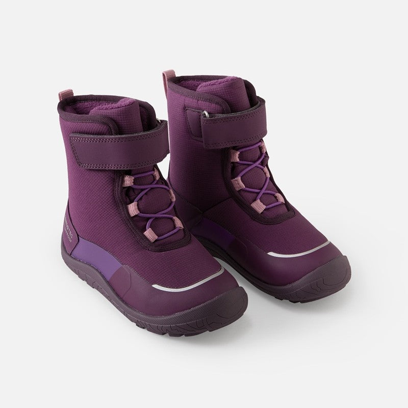 Reima Talvella Kids Deep Purple Barfuß-Winterstiefel
