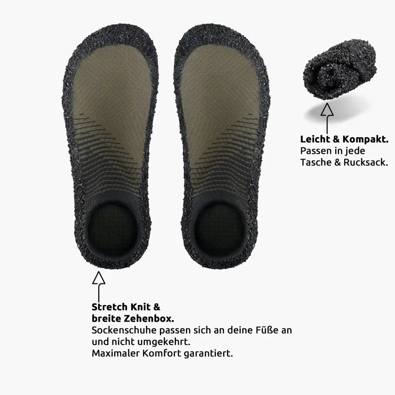 Skinners Sockenschuhe 2.0 Moss
