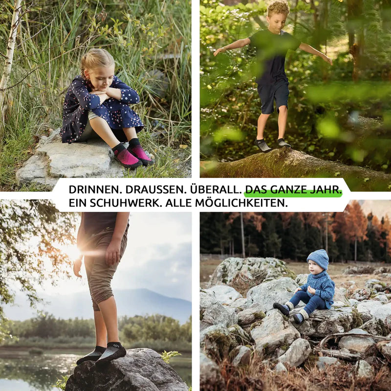 Skinners Sockenschuhe Kids 2.0 Moss