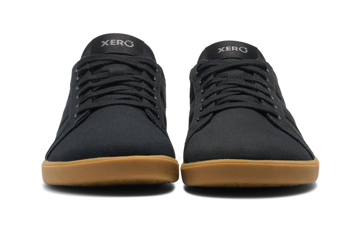 Baumwoll-Obermaterial des Xero Shoes Dillon Canvas Black Gum